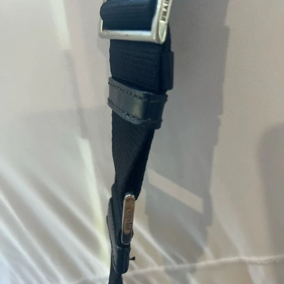 Prada Black Messenger Bag - Picture 6 of 11